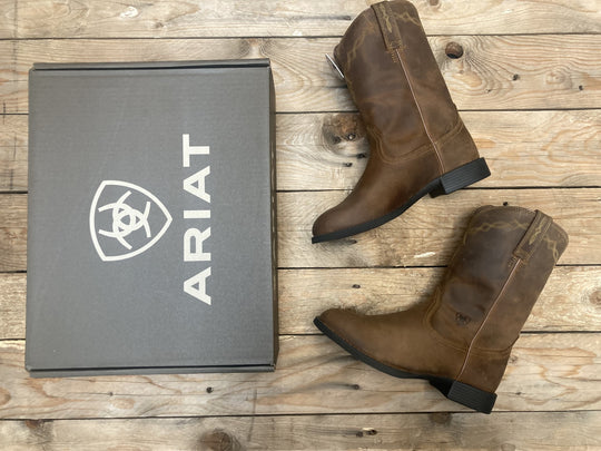 Womens Ariat Heritage Roper Distressed Brown (3759808675917)