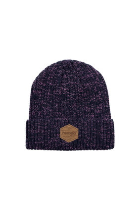 Wrangler Ghano Beanie - Navy / Grey or Pink (7453215424589)