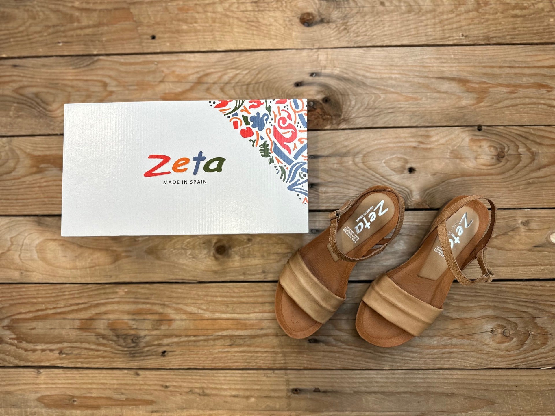 Womens Zeta Reba Sandal - Vaqera / Piton Sahara (7311093334093)