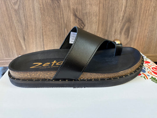 Womens Zeta Chase Wanda Sandal - Black