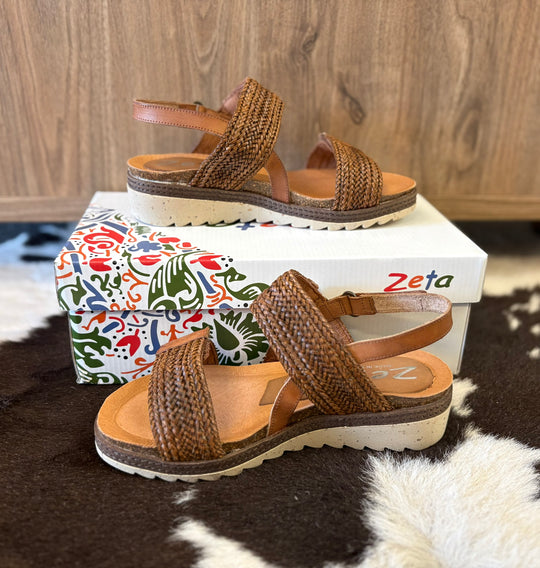 Womens Zeta Lunar Sandal - Avellana