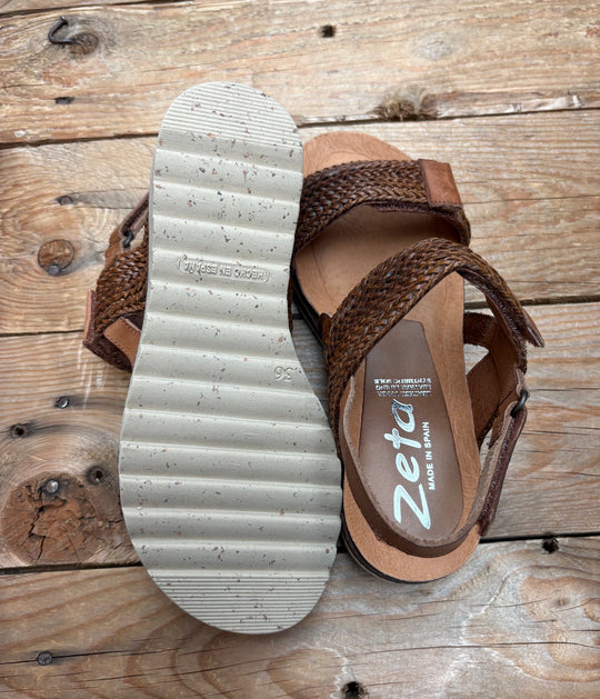 Womens Zeta Lunar Sandal - Avellana