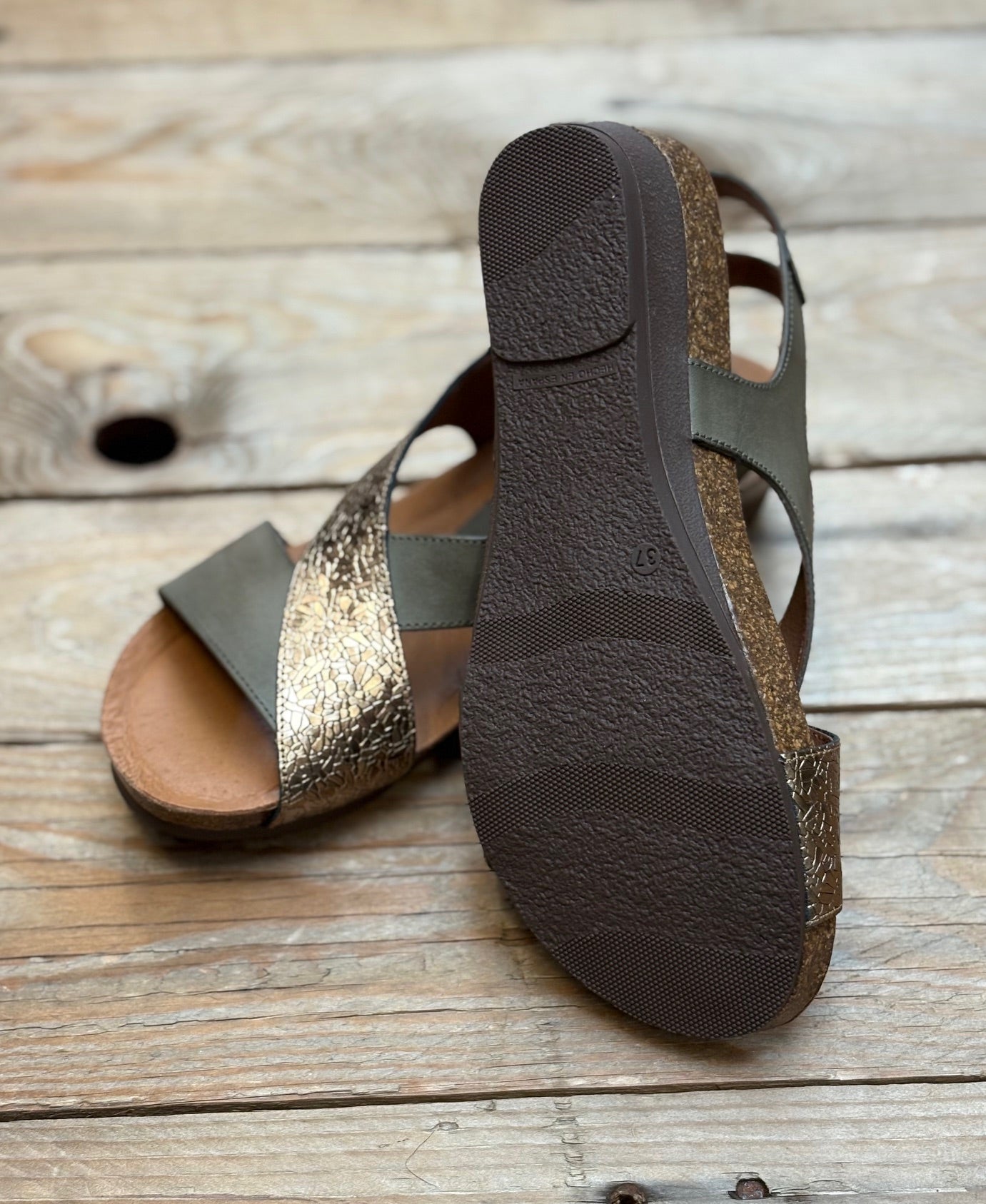 womens Zeta Orion Sandal - palma / Bronce (7557857509453)