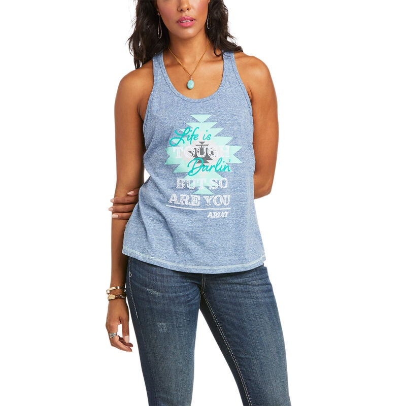 Womens Ariat Tough Girl Sleeveless Tank (6706207096909)