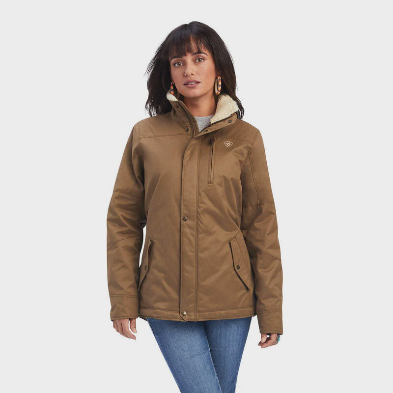 Womens Ariat REAL Grizzly Insulated Jacket - Cub (6857148497997)
