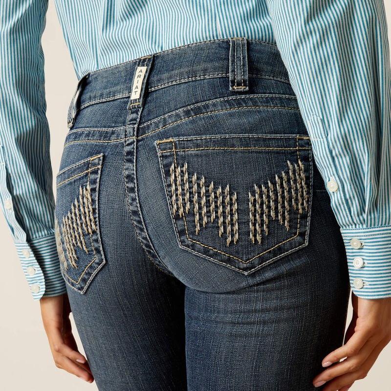 Womens Ariat Perfect Rise Boot Cut Halyn Jean - Arkansas (7031142613069)