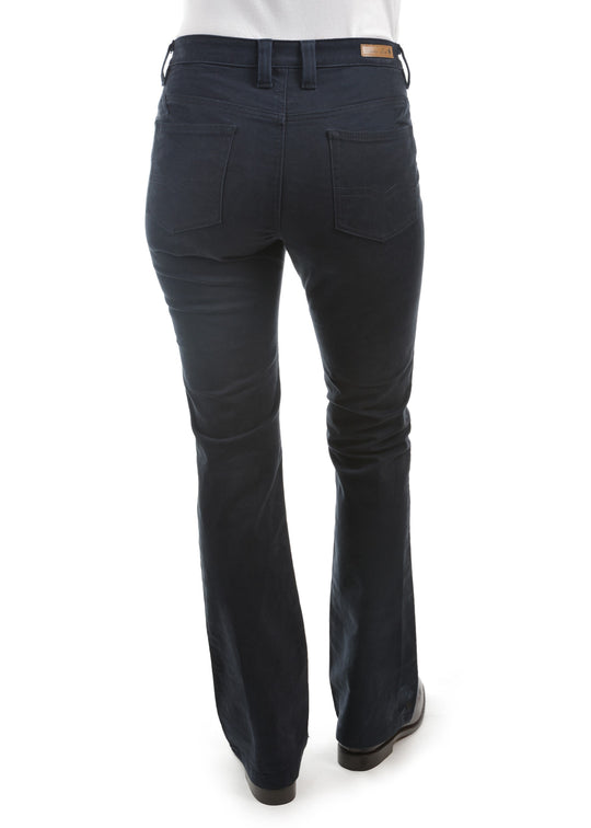 Womens Thomas Cook Moleskin Wonder Jean Navy - 34 Leg (6637890961485)