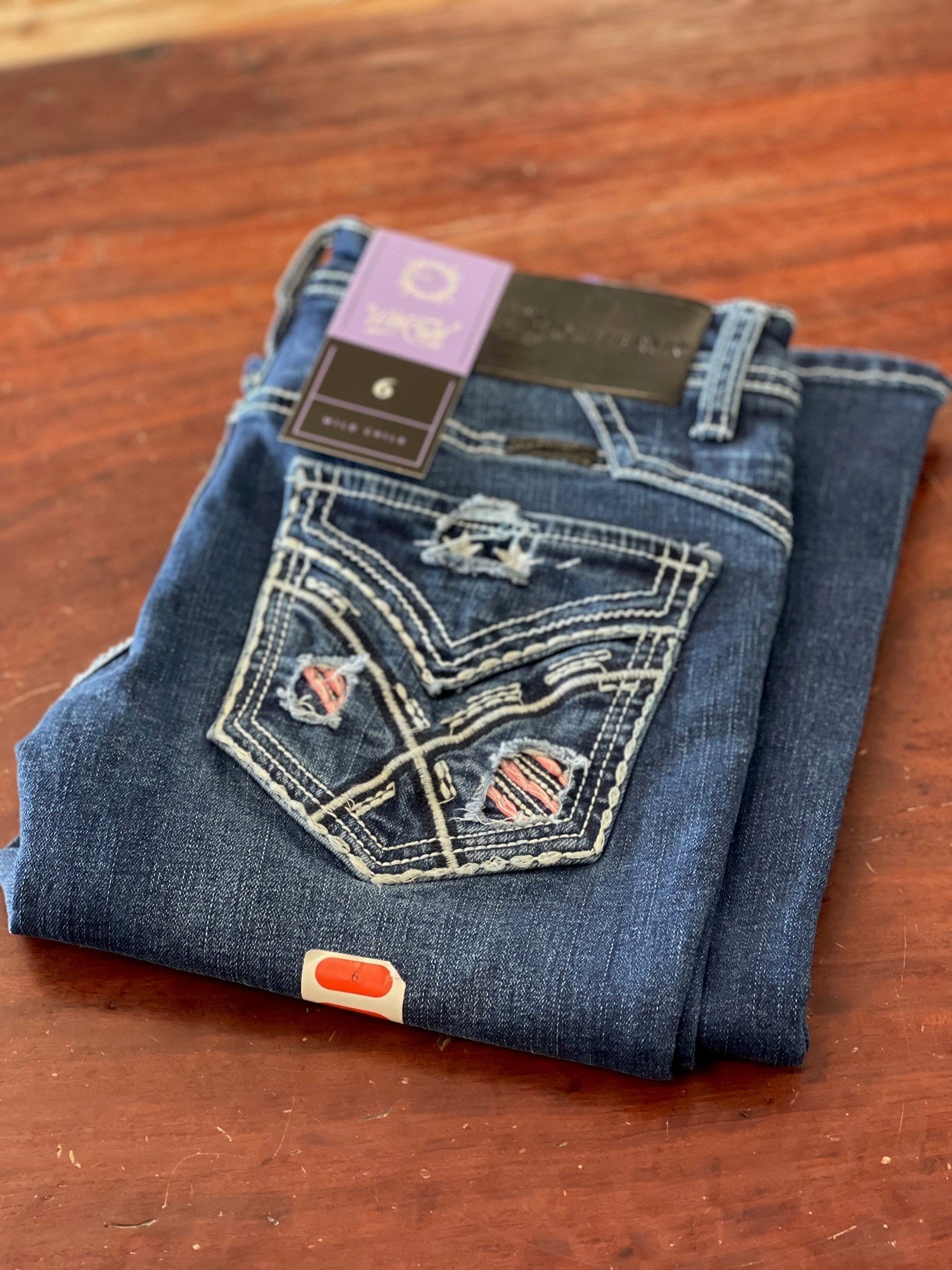 Womens Outback Wild Child Fortworth 34 Leg Jean (6811842838605)