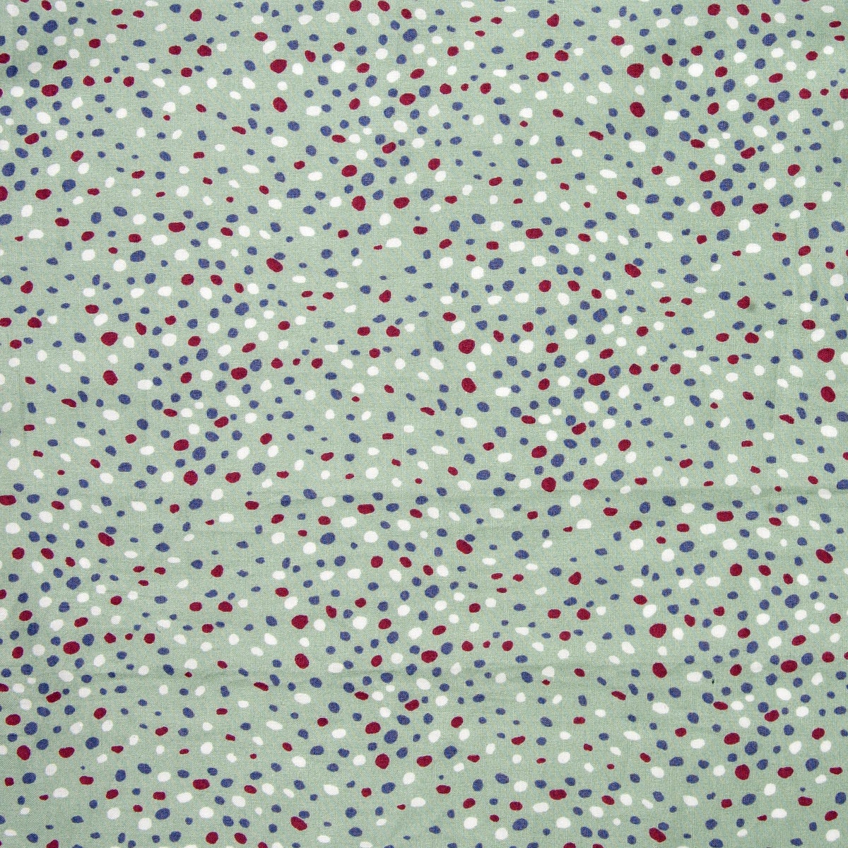 Womens Just Country Georgie 1/2 Button Workshirt - Lichen Green Spots (6717478338637)