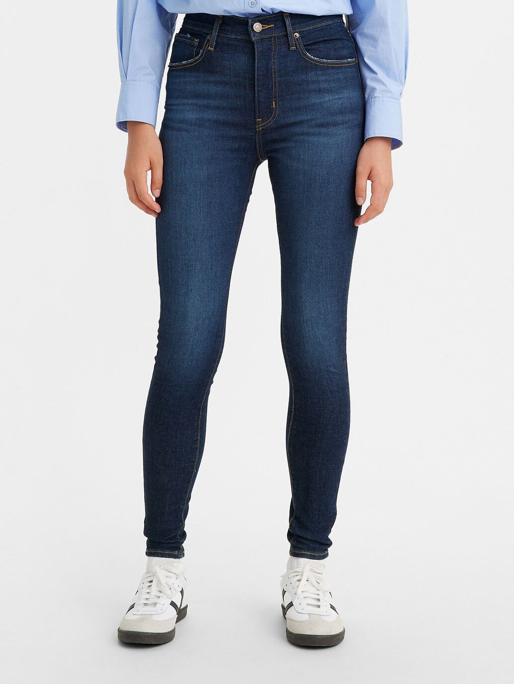 Womens Levi's Mile High Super Skinny Jeans (6896439951437)