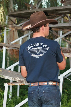 Mens Pure Western West S/S Tee S20 (4808676409421)
