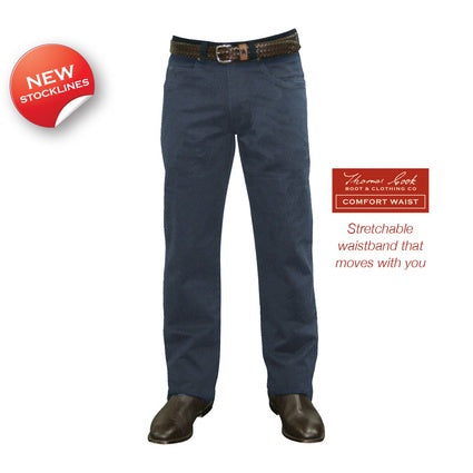 Mens Thomas Cook Stretch Moleskin 32" Jean (3759649259597)