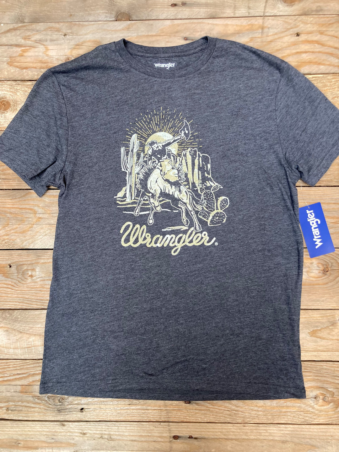 Mens Wrangler Bronco Desert Tee (6857359851597)