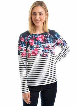 Womens Thomas Cook Elizabeth Print L/S Top (6749558046797)