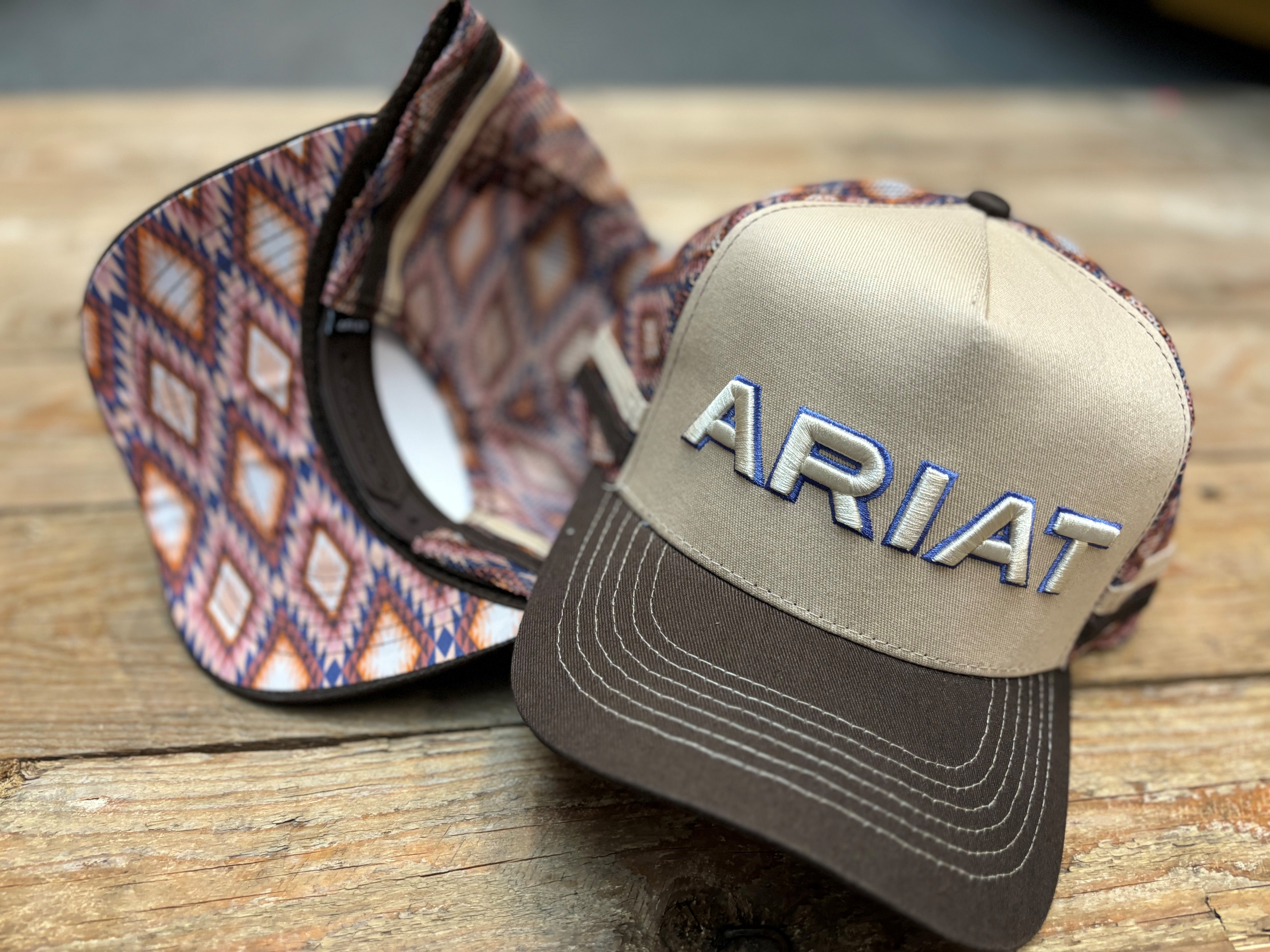 Ariat Aztec Trucker Cap - Aztec Blanket (7011371548749)