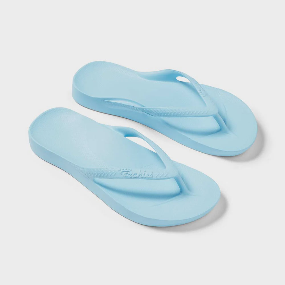 Archies Arch Support Thongs - Sky Blue (7033097158733)
