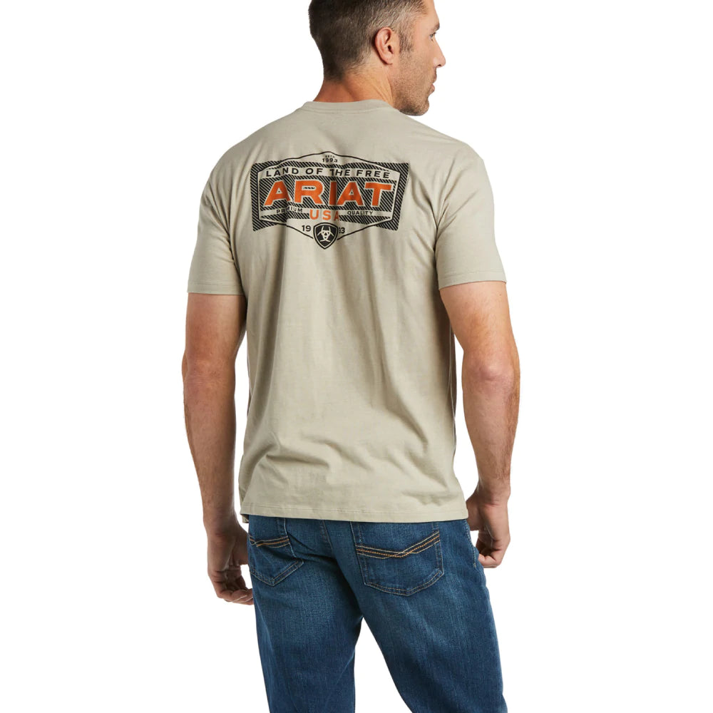 Mens Ariat Land Tee (6761830023245)