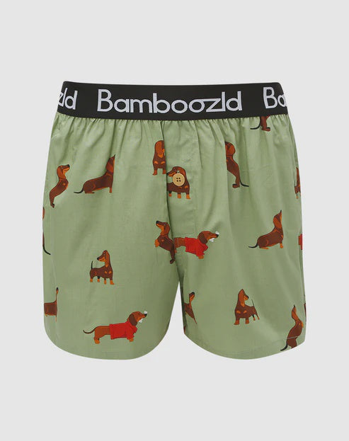 Mens Bamboozld Weiner Bamboo Boxer Shorts (6931566329933)
