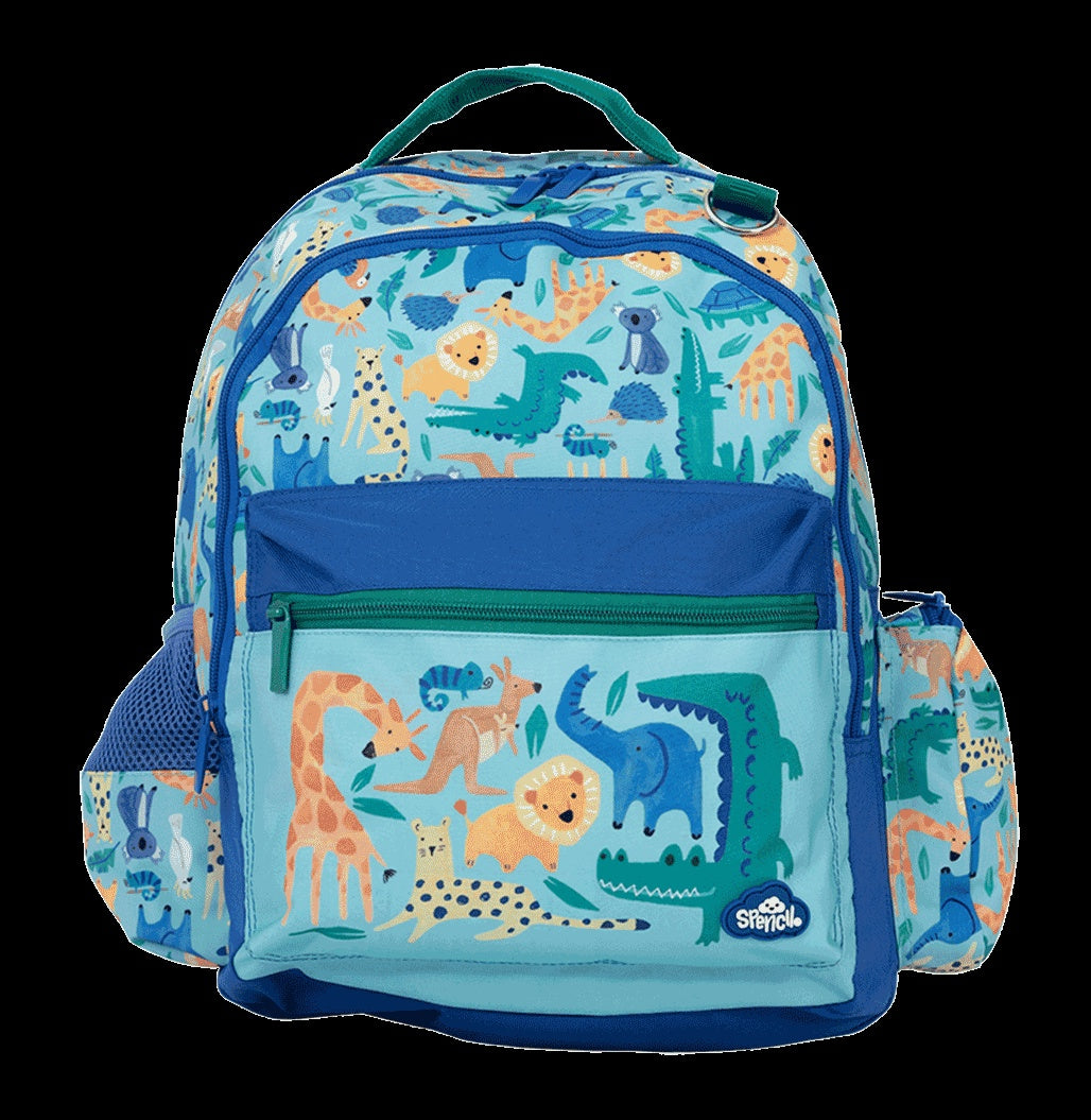 Kids Spencil Little Kids Backpack - Safari Puzzle (6974606639181)