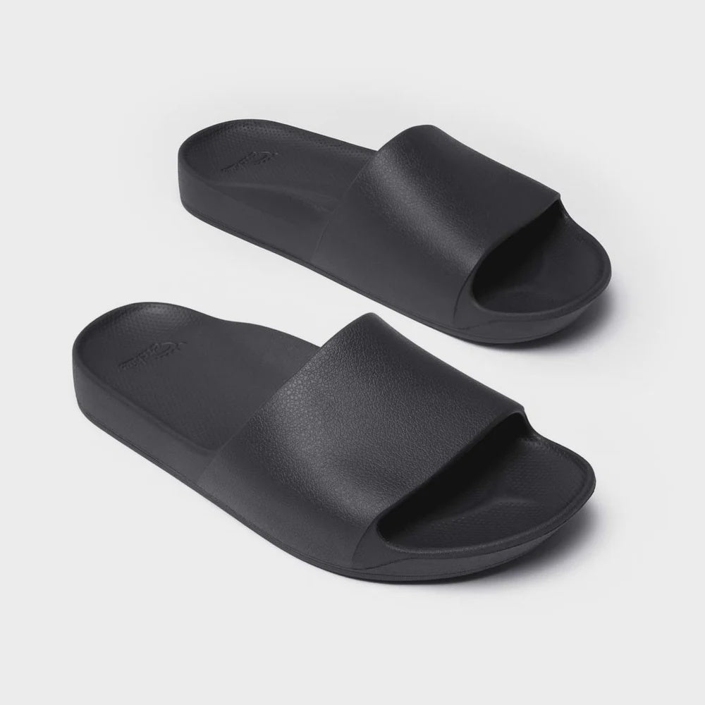 Archies Arch Support Slides - Black (7033098207309)