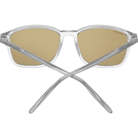 Serengeti Sunglasses - Lenwood - Shiny Crystal with Blue Lens (6858376282189)