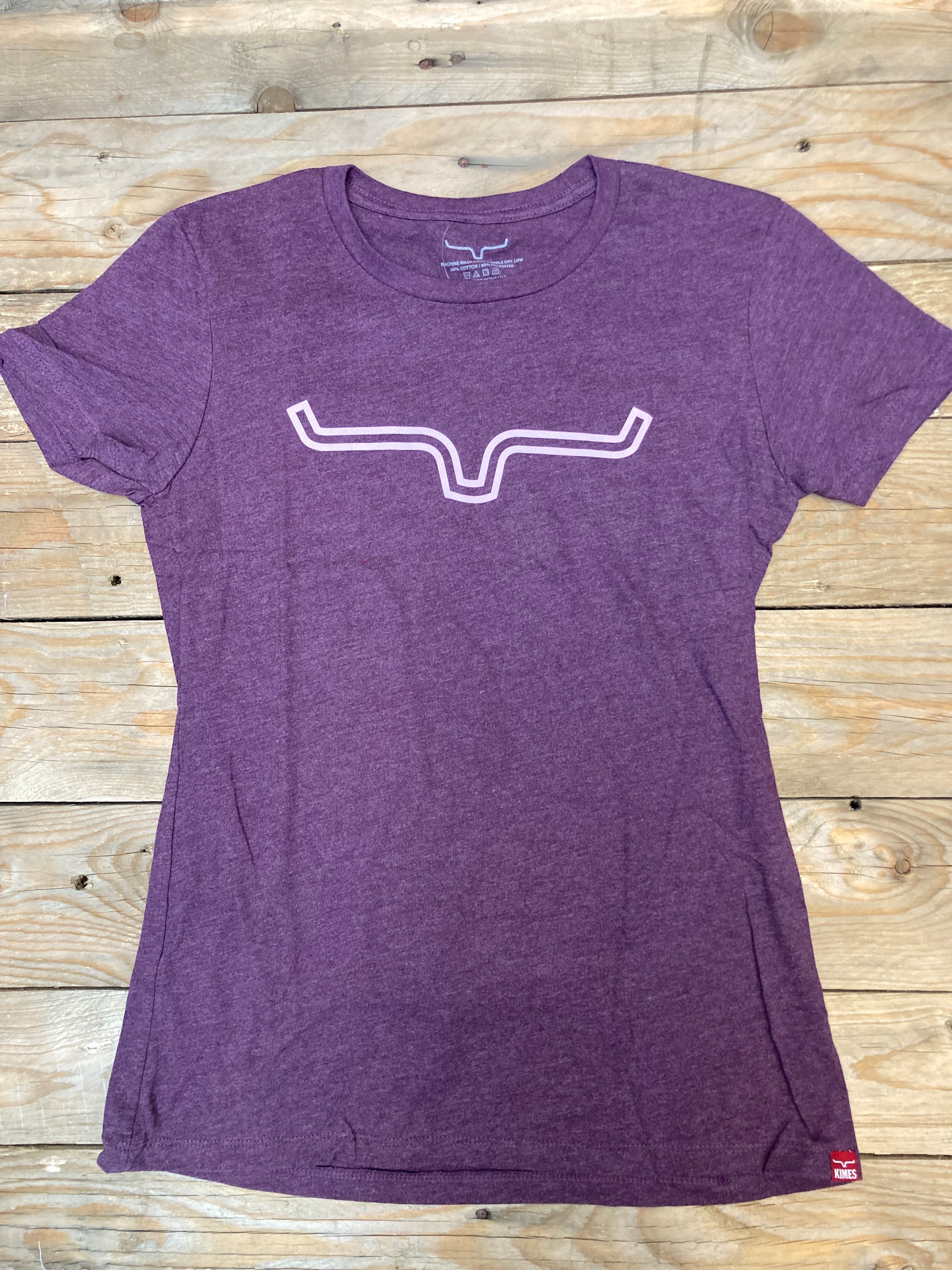 Ladies Kimes Ranch Outlier Tee Tshirt - Vintage Black, Vintage Navy or Vintage Purple (6854737297485)