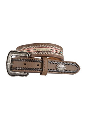 Boys Kids Colbert Belt - Dark Tan (6833377476685)