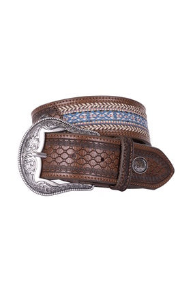 Pure Western Clement Belt - Dark Tan (6895087517773)