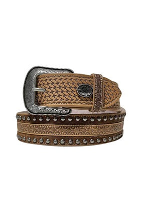 Pure Western Glenn Belt - Tan (6895087550541)