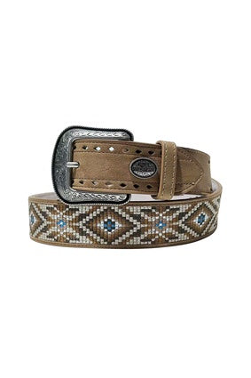 Pure Western Levine Belt - Light Tan (6895087616077)