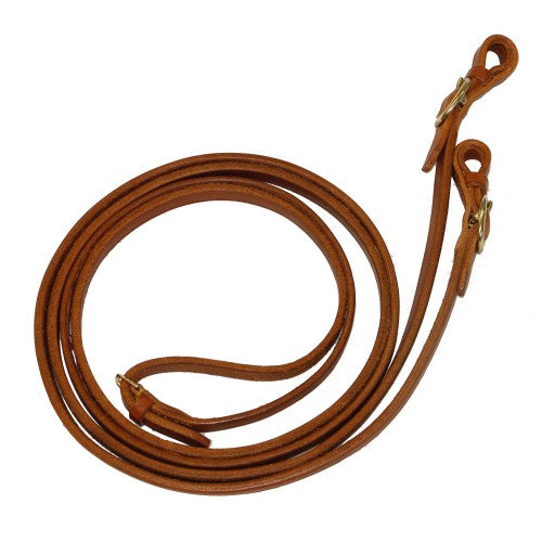 Fort Worth Barcoo Leather Reins - 5/8" x 6&
