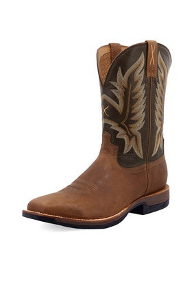 Mens Twisted X Tech X1 Boot - Buff Tan / Burnt Olive (6913182957645)