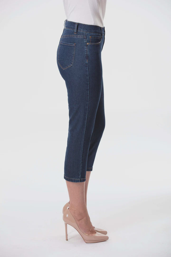 Womens Corfu Vintage Alana Cropped Denim Pants (6809299091533)