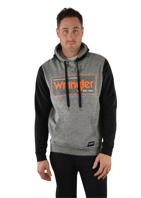 Mens Wrangler Hammond Pullover Hoodie (6740095107149)