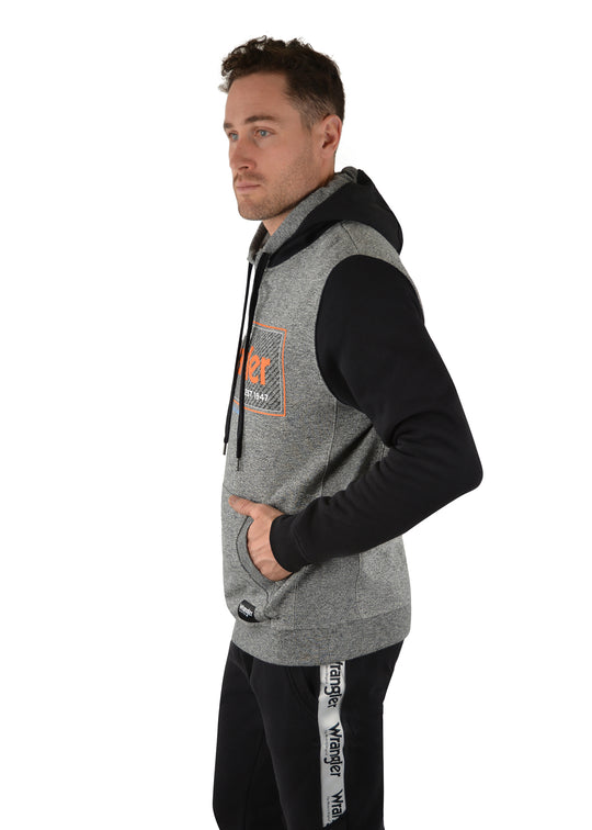 Mens Wrangler Hammond Pullover Hoodie (6740095107149)