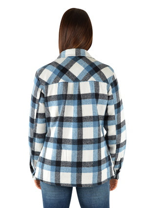 Womens Wrangler Veronica Shirt Jacket - Multi (6853271421005)