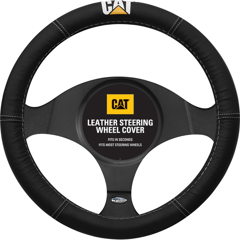 CAT Leather Steering Wheel Covers (6710381445197)
