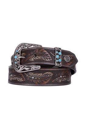 Womens Wrangler Chessie Belt - Tan (6912256081997)