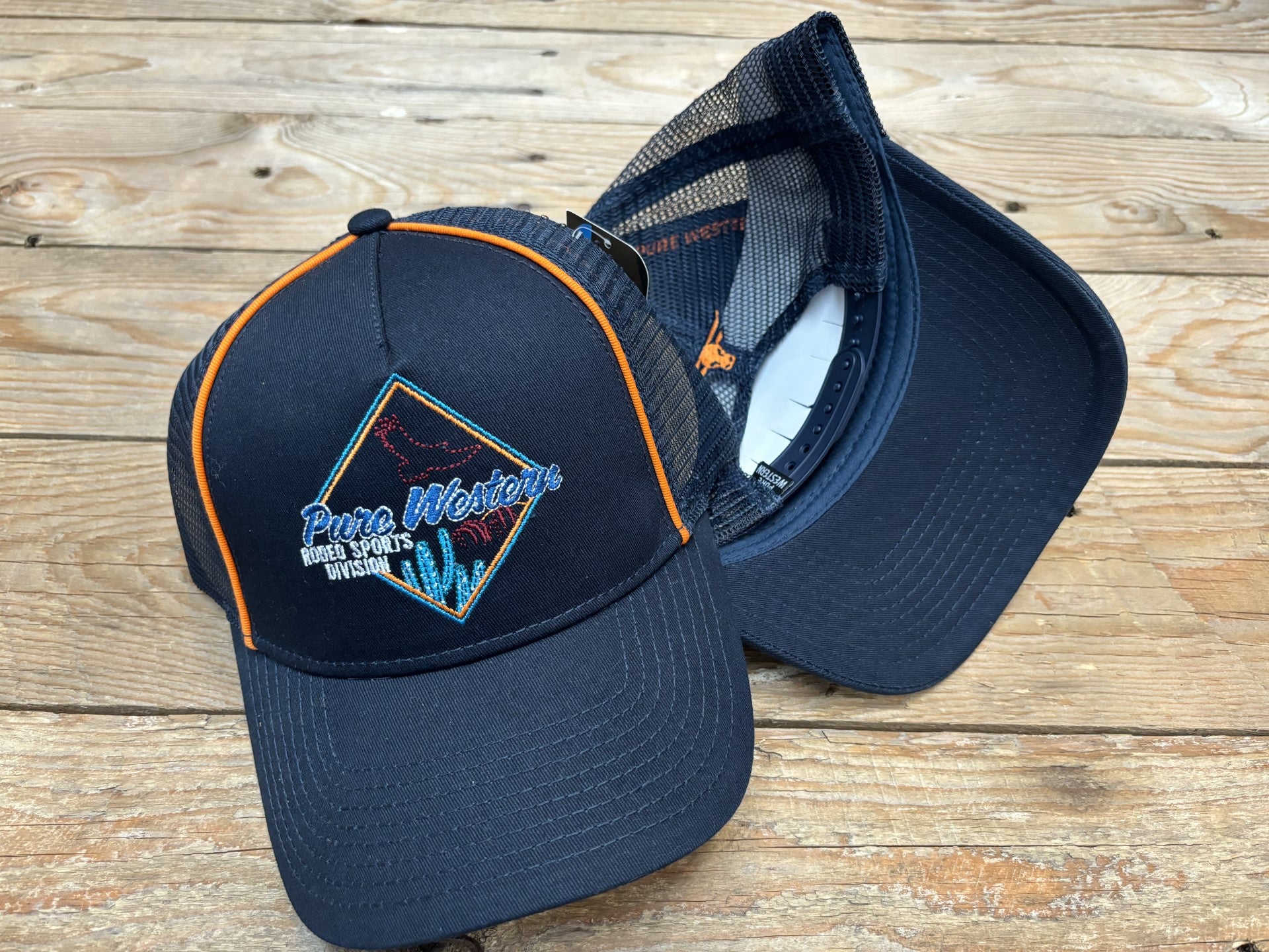 Mens Pure Western Clarke Trucker Cap (7026932383821)