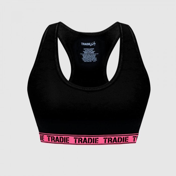 Womens Tradie Lady Curve Crop Top Bra (6645682929741)