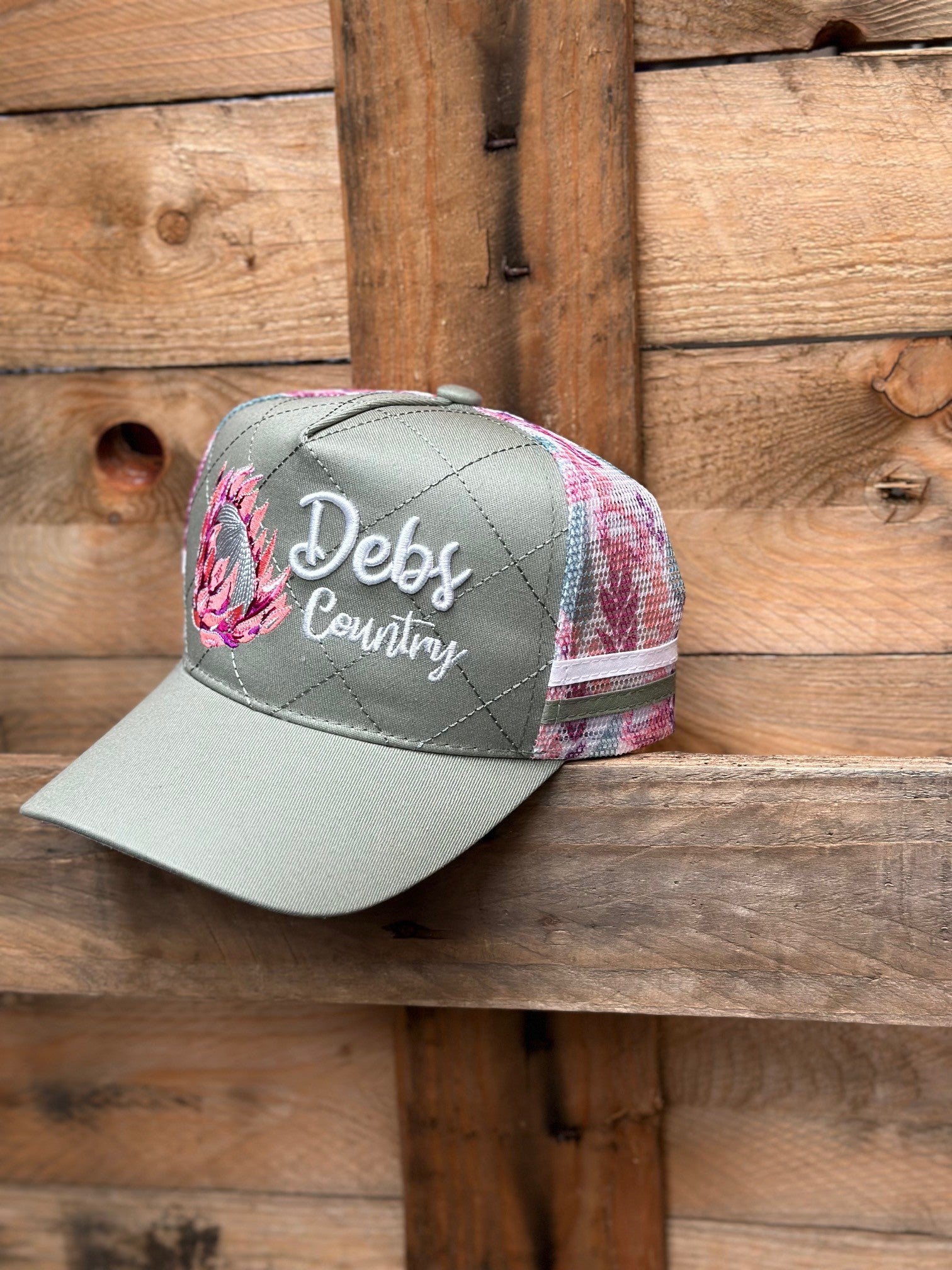 Debs Country Outfitters Emmyluxe Ponytail Trucker Cap (6858990682189)