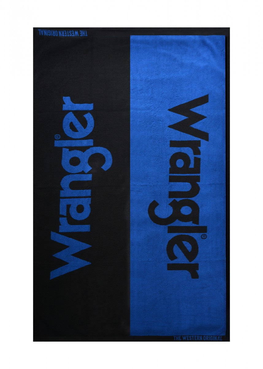 Wrangler Logo Towel- Black/Cobalt 21 (6696828731469)