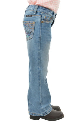 Girls Pure Western Sunny Boot Cut Jean (6858402136141)