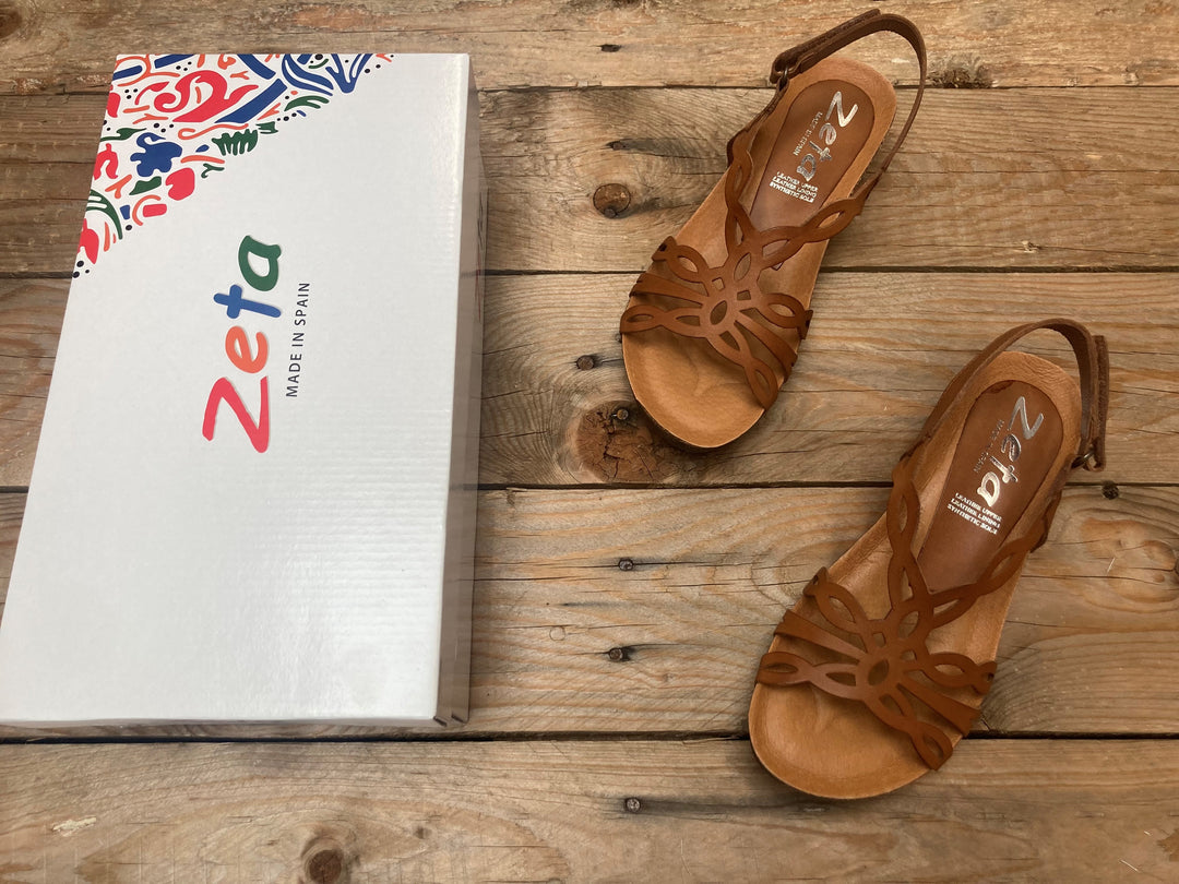 Womens Zeta Inerte Sandal - Cuero (6908787949645)