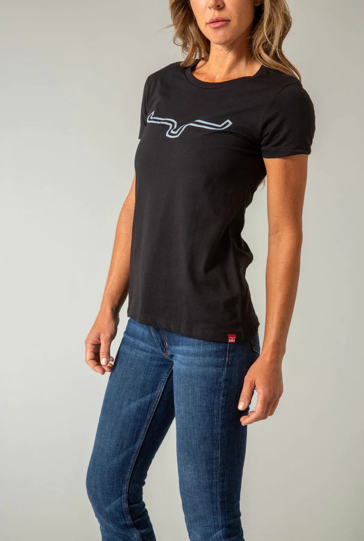 Ladies Kimes Ranch Outlier Tee Tshirt - Vintage Black or Vintage Navy (6854737297485)