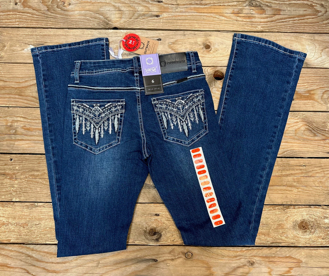 Womens Outback Wild Child Laura Bling Jean 34 Leg (6952212103245)