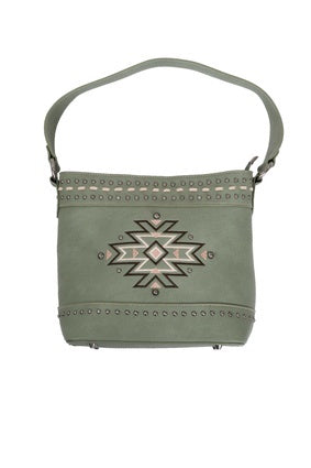 Pure Western Lola Bag - Sage (6895094333517)