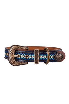 Pure Western Chester Dog Collar - Blue or Tan (6895090073677)
