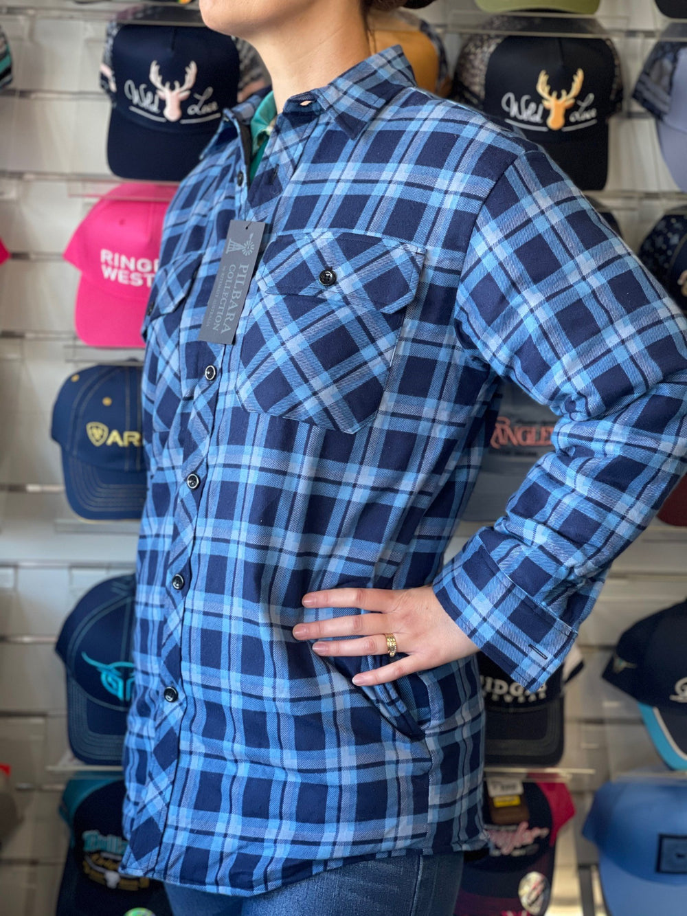 Mens Ritemate Open Front Quilted Assorted (6596762435661)