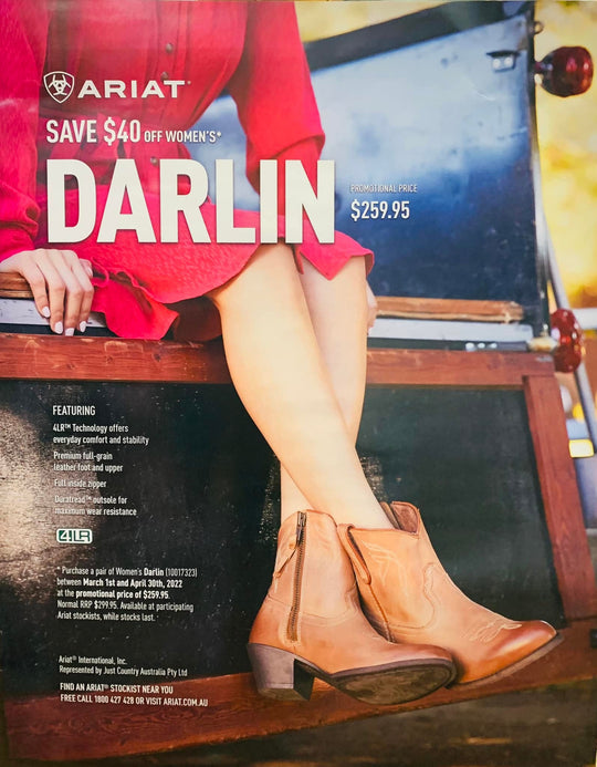 Womens Ariat Darlin Boot (6729084403789)
